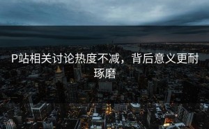 P站相关讨论热度不减，背后意义更耐琢磨