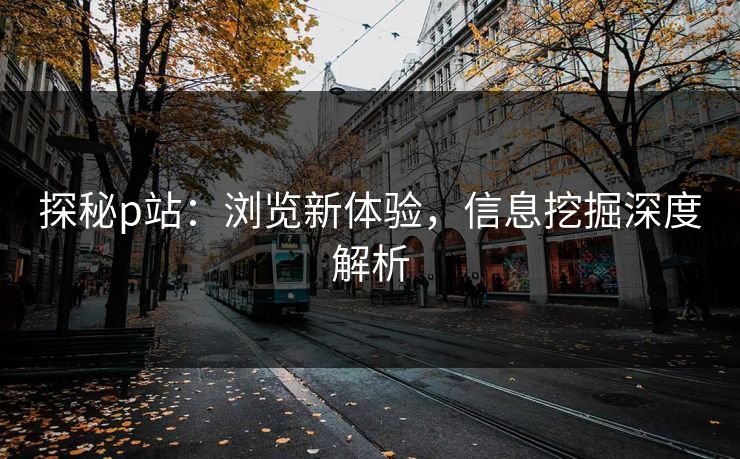 探秘p站:浏览新体验,信息挖掘深度解析 探秘p站:浏览新体验,信息挖掘深度解析